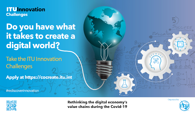 Innovation Challenge Promo Visual- Do you have what it takes to create a digital world?