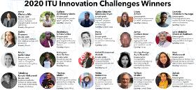 2020 ITU Innovation Challenges Winners Images and Elevator Pitch