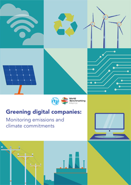 Greening digital companies: Monitoring emissions and climate commitments