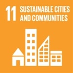 Goal 11: Sustainable cities and communities logo