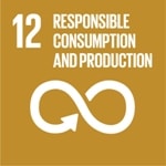 Goal 12: Responsible consumption and production logo
