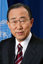 Photo of Mr Ban Ki-moon, UN Secretary-General
