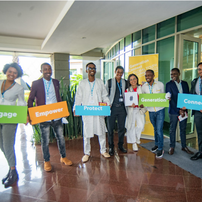 What do Generation Connect youth delegates hope to achieve?