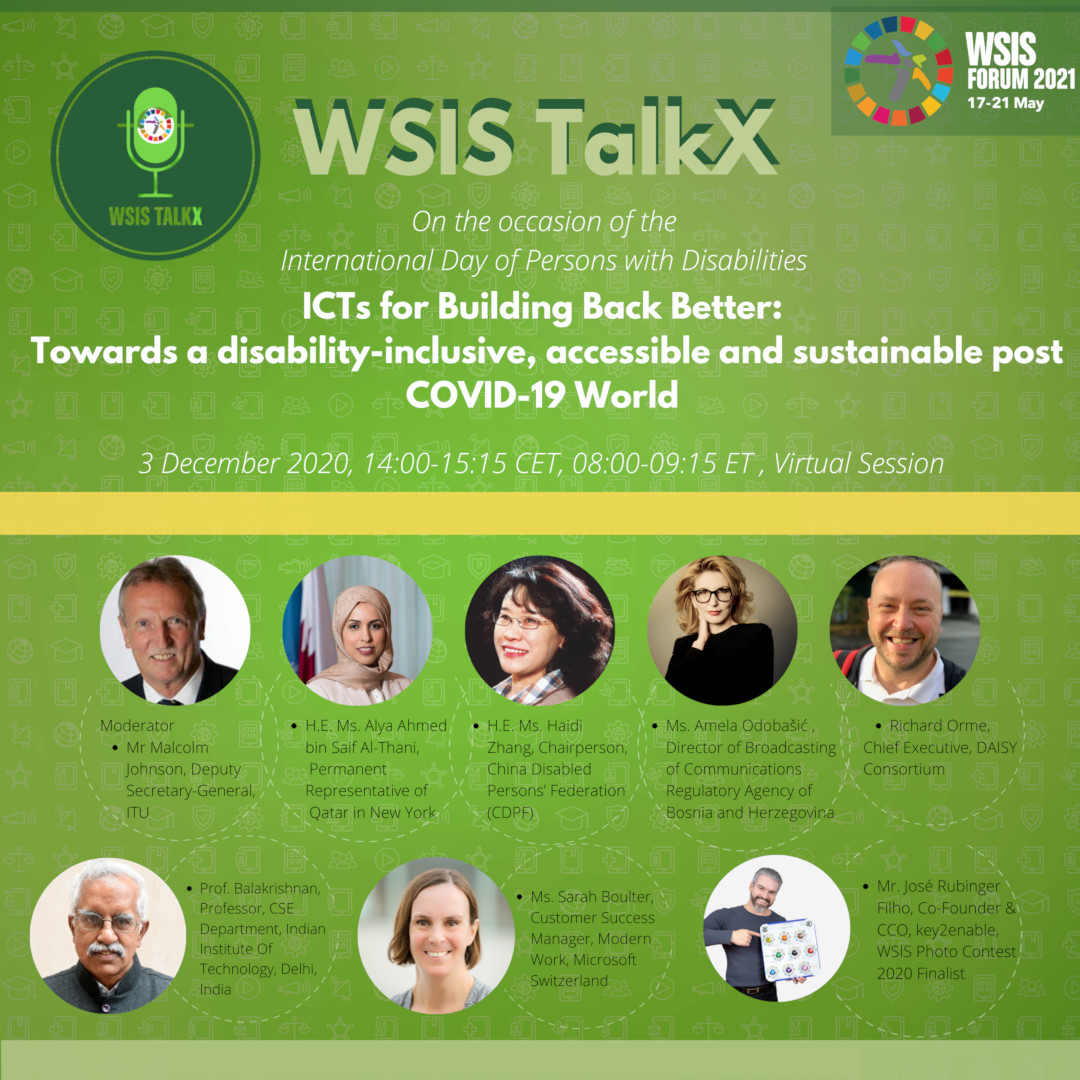 WSIS Forum 2021 OCP 1st Virtual Meeting Poster