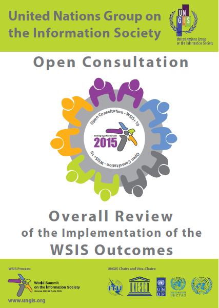 Cover image for Open Consultation Process on Overall Review of the Implementation of the WSIS Outcomes (WSIS+10)