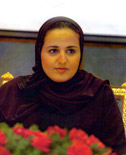 Fotografa de Su Alteza Real Sheikha Al-Mayassa Bint Hamad Al-Thani